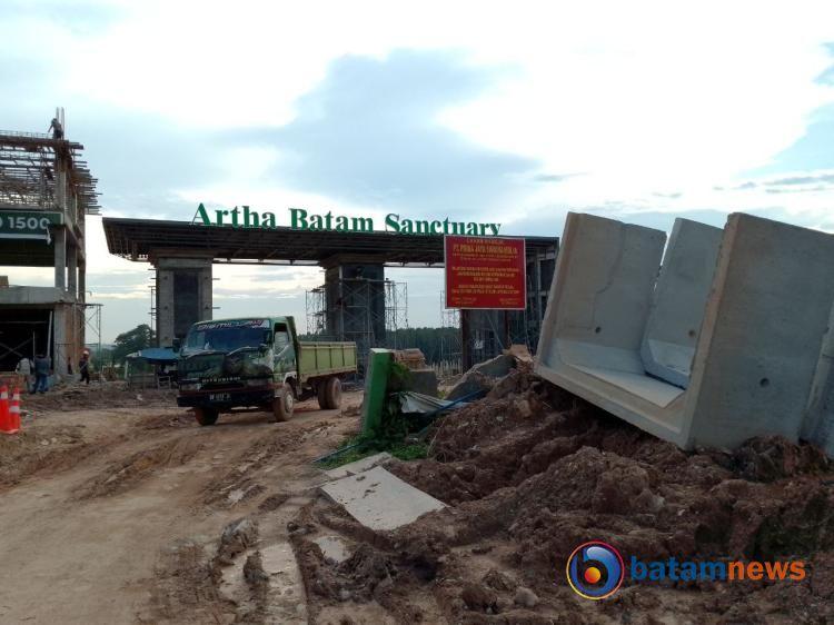 Warga Sandona Keluhkan Dampak Lingkungan Pengerjaan Proyek Artha Batam Sanctuary