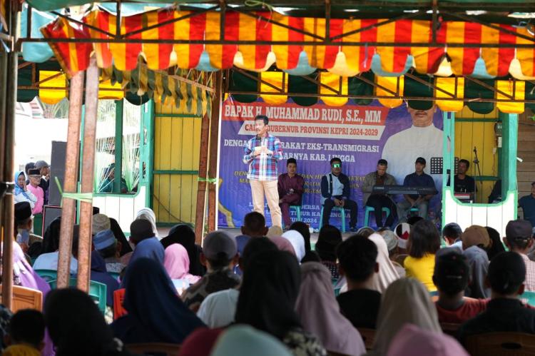 Muhammad Rudi Dapat Dukungan Masyarakat Bunda Tanah Melayu Maju Pilkada Kepri 2024