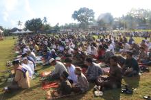 Pelaksanaan Shalat Sunnah Idul Adha 1445 H di Kabupaten Bintan Berlangsung Khidmat