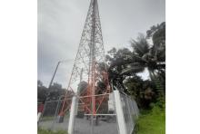 Tower Telekomunikasi di Panggak Darat di Tengah Pemukiman, Diskominfo Lingga Pastikan Proses Pembangunan Sesuai Prosedur